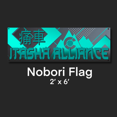 2023 CO Itasha Nobori Flag