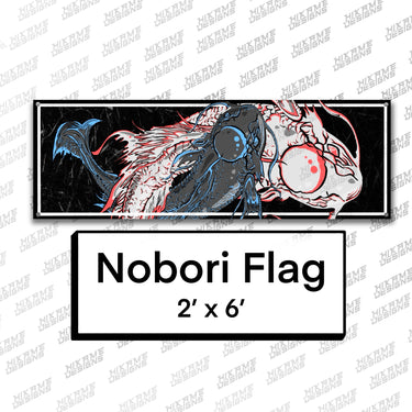 Nobori Flag - Two Koi