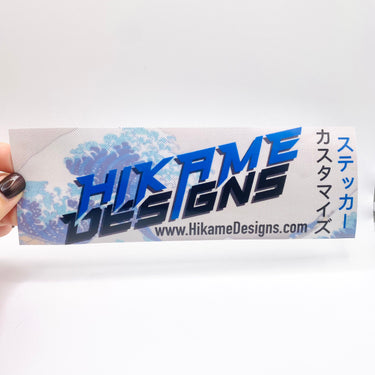 Hikame Designs Slap Sticker - Blue